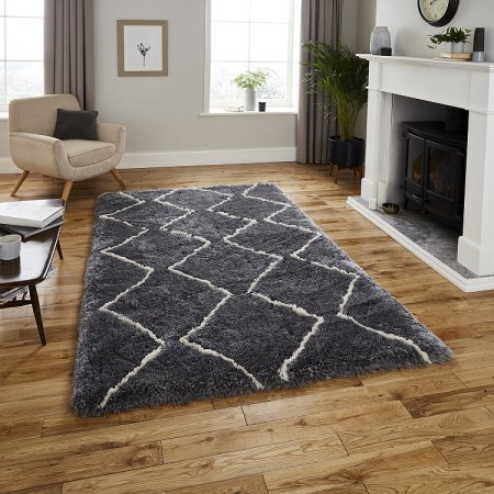 Morocco Rug 3742 Grey Cream