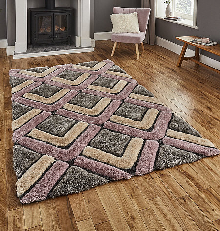 Noble House Rug NH8199 Grey Rose