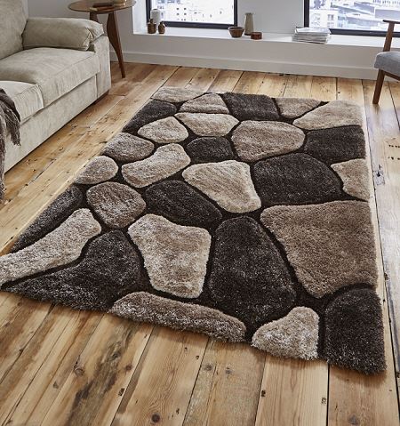 Noble House Rugs Beige Brown 5858