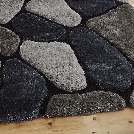 Noble House Rugs Grey Cobalt 5858