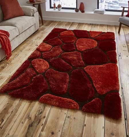 Noble House Rugs Terracotta 5858