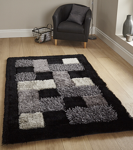 Noble House Rugs Black JR04