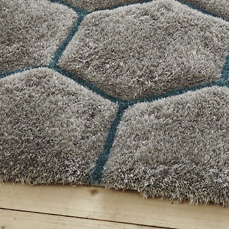 Noble House Rugs Grey Blue 30782