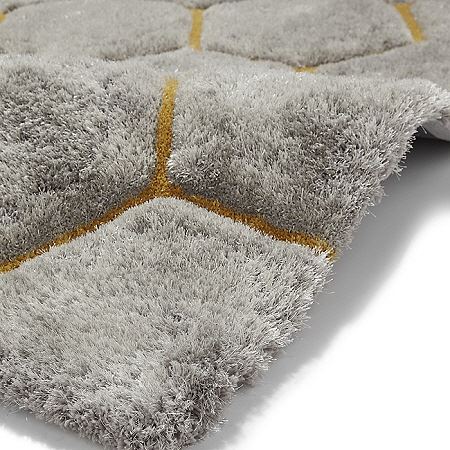 Noble House Rugs Grey Yellow 30782