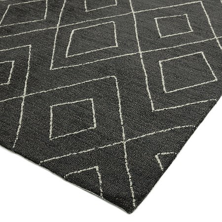 Nomad Rug Dark Grey 