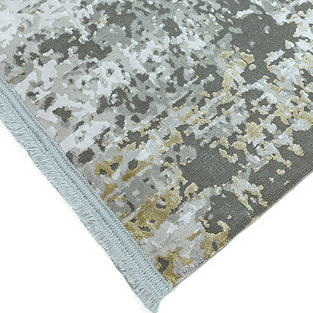 Olympia Rug OL06 Grey Gold Abstract