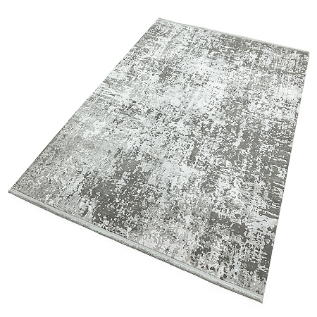 Olympia Rug OL07 Grey Silver Abstract