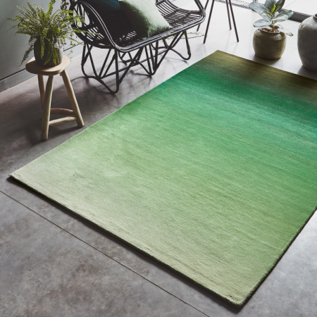 Ombre Rug Green OM04