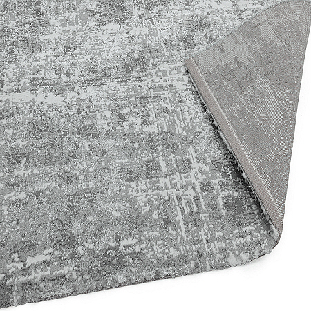 Orion Rug OR05 Abstract Silver