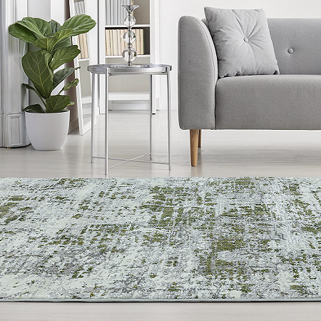 Orion Rug OR08 Abstract Green