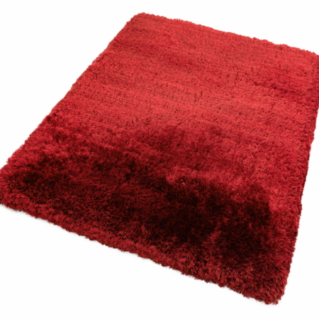 Plush Rugs Red