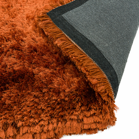 Plush Rugs Rust