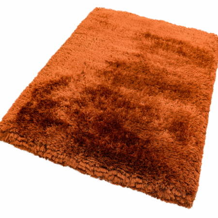 Plush Rugs Rust