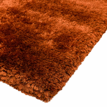 Plush Rugs Rust