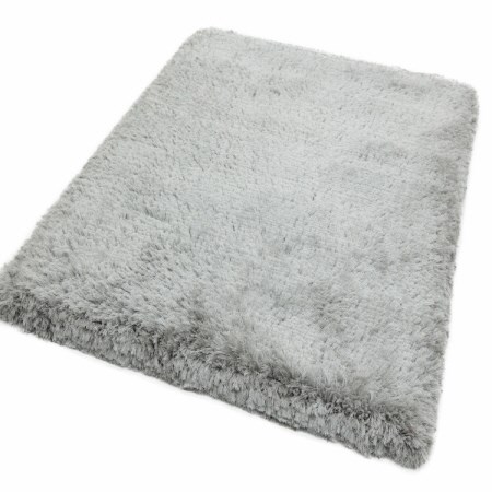 Plush Rugs Silver