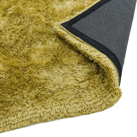 Plush Rugs Yellow