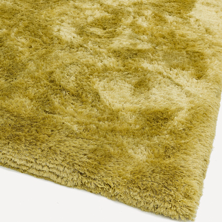 Plush Rugs Yellow