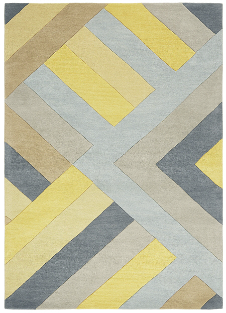 Reef Rug Big Zig Ochre RF02