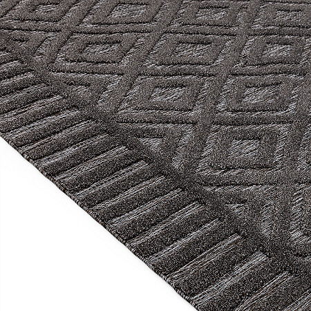 Salta Rug SA02 Charcoal Diamond