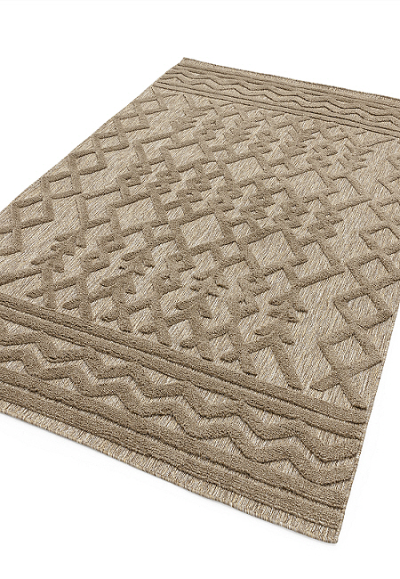 Salta Rug SA04 Brown Links