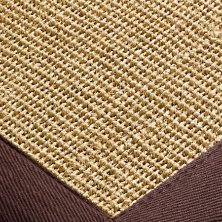 Sisal Rugs Natural/Brown Border