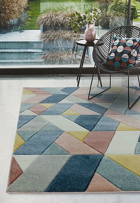 Sketch Rug SK02 Rhombus Multi