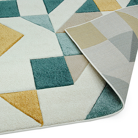 Sketch Rug SK03 Shapes Green