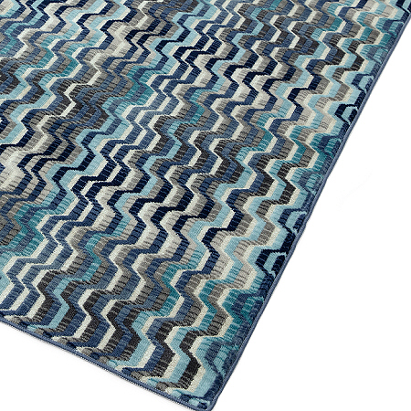 Skye Rug SK03 Wave Blue