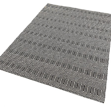 Sloan Black and White Rug