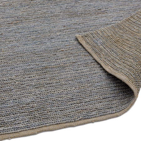 Soumak Jute Rugs Silver