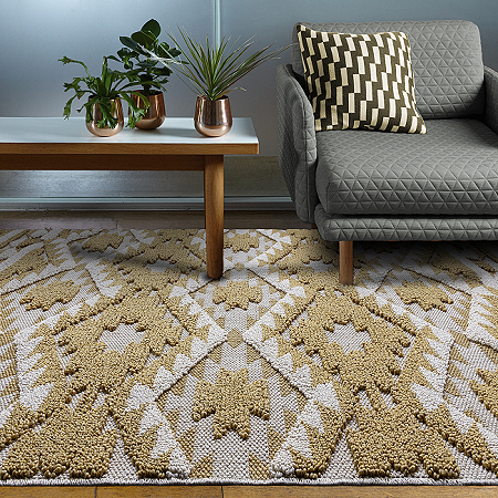 Taza Rug TA02 Ochre