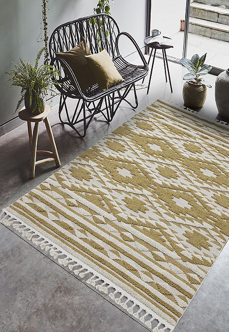 Taza Rug TA02 Ochre