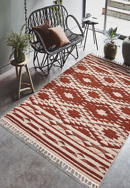 Taza Rug TA03 Terracotta