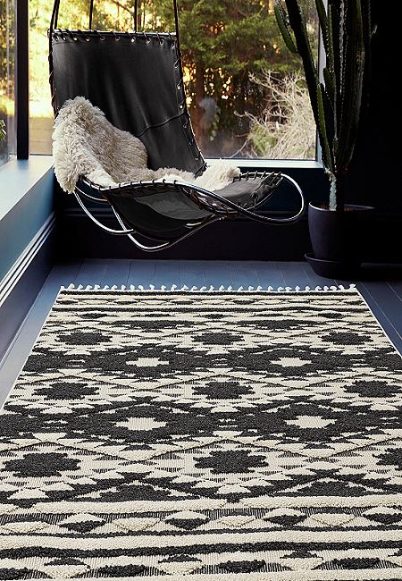 Taza Rug TA04 Black