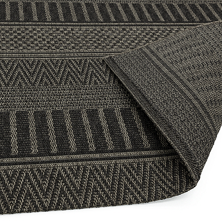 Varanda Rug VA03 Black Stripe