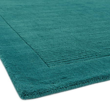 York Teal Rug